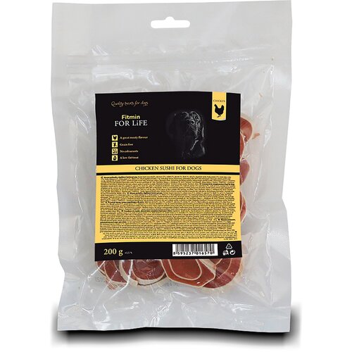Przysmak dla psa FITMIN Dog For Life Treat Kurczak z rybą 200 g