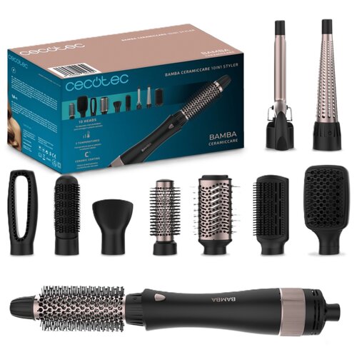 Suszarko-lokówka CECOTEC Bamba CeramicCare 10w1 Styler 30 mm 1000 W