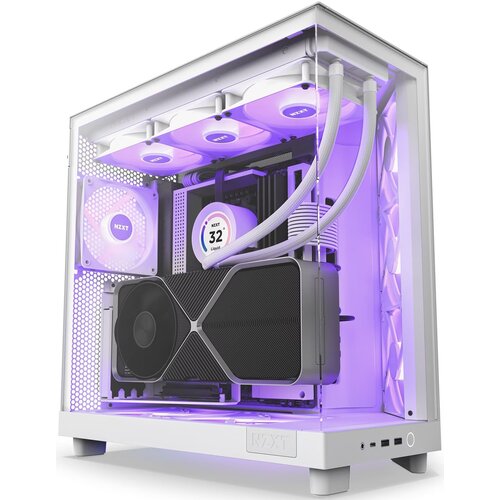 Obudowa NZXT H6 Flow RGB Biały