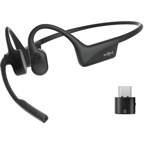 Słuchawki AFTERSHOKZ OpenComm2 UC USB-C Bezprzewodowe, Na szyję