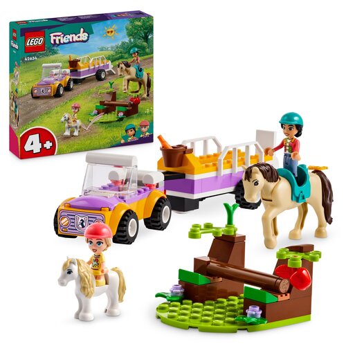 LEGO 42634 Friends Przyczepka dla konia i kucyka
