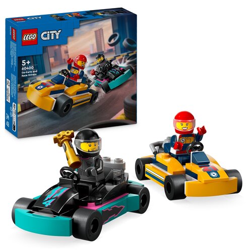 LEGO 60400 City Gokarty i kierowcy wyścigowi