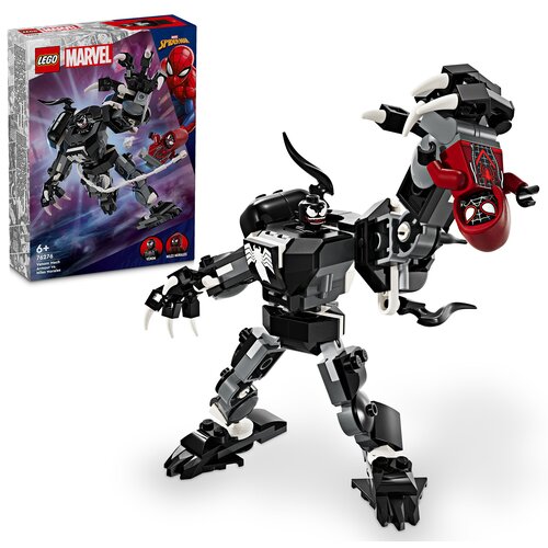 LEGO 76276 Marvel Mechaniczna zbroja Venoma vs. Miles Morales
