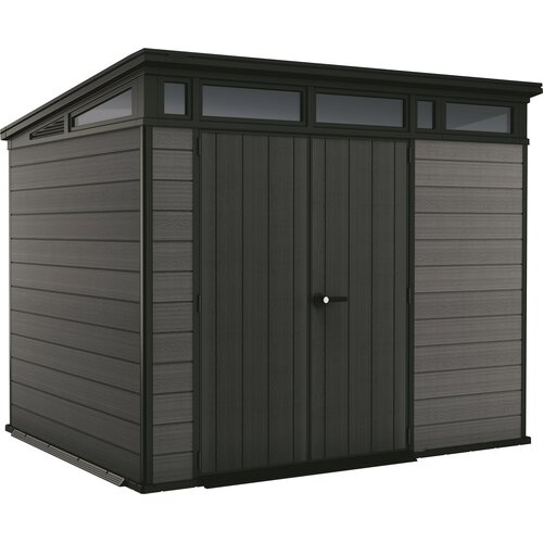 Domek narzędziowy KETER Cortina 9x7 255060 Szary 279 x 216 x 226 cm