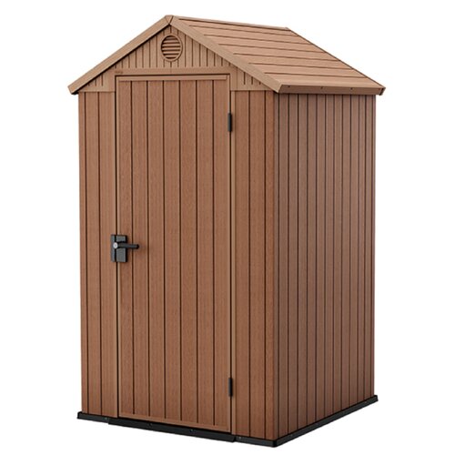 Domek narzędziowy KETER Darwin 4x4 Brązowy 118 x 116.7 x 205 cm