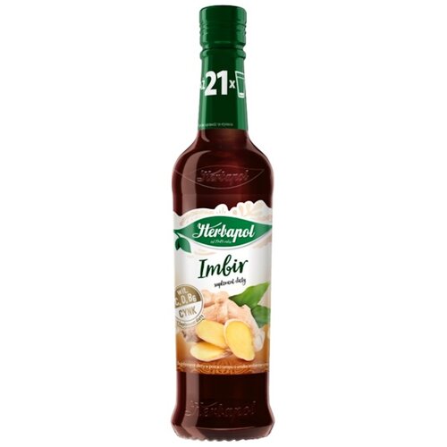 Syrop do herbaty HERBAPOL Owocowa Spiżarnia Imbir 420 ml