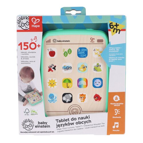 Zabawka interaktywna HAPE Baby Einstein Magiczny dotykowy tablet 61666