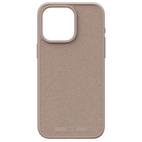 Etui NJORD BY ELEMENTS Fabric Tonal MagSafe do Apple iPhone 15 Pro Max Piaskowy róż