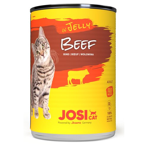 Karma dla kota JOSICAT Wołowina w galaretce 400 g