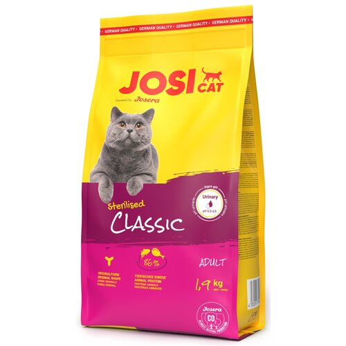 Karma dla kota JOSICAT Sterilised Classic Drób 1.9 kg