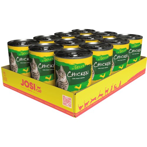 Karma dla kota JOSERA JosiCat Kurczak w galaretce (12 x 400 g)