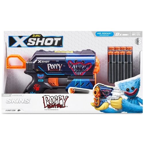 Wyrzutnia ZURU X-Shot Skins Flux Jumpscare 36649A