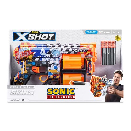 Wyrzutnia ZURU X-Shot Skins Dread Sonic Super Speed 36583E
