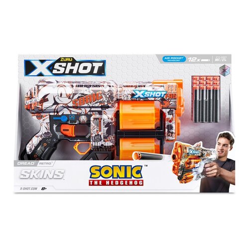 Wyrzutnia ZURU X-Shot Skins Dread Sonic Retro 36583G