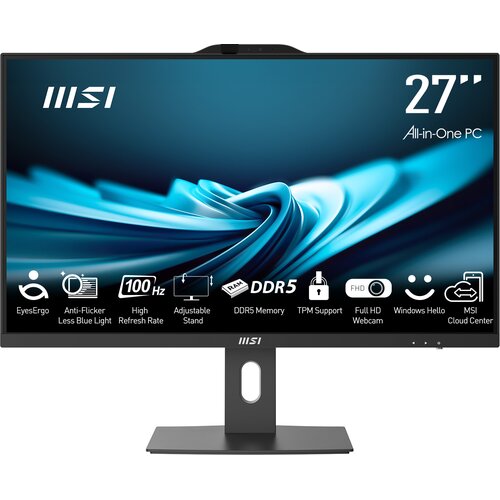 Komputer MSI Pro AP272P 14M-495EU 27" IPS i7-14700 16GB RAM 1TB SSD Windows 11 Professional