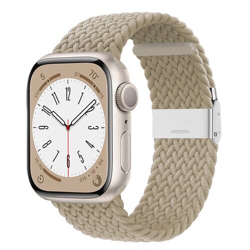 Pasek CRONG Wave Band do Apple Watch (38/40/41mm) Beżowy