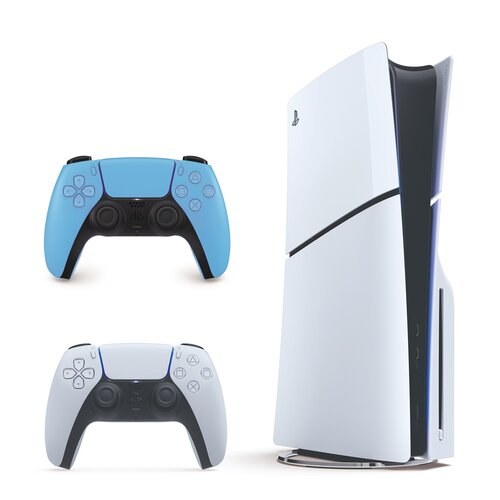 Konsola SONY PlayStation 5 Slim + Kontroler SONY DualSense Gwiezdny Błękit
