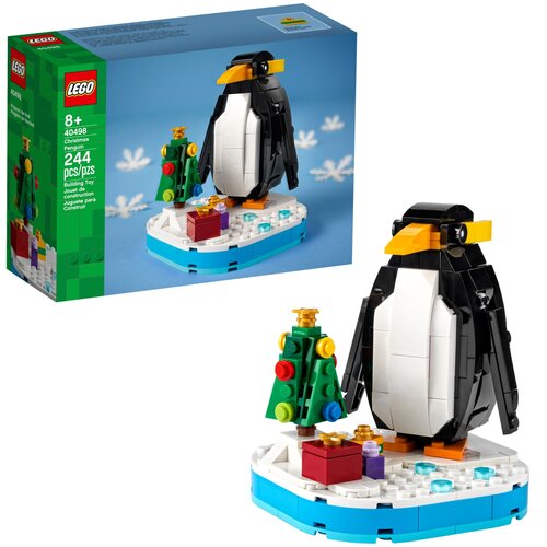 U LEGO Merchandise Bożonarodzeniowy pingwin 40498