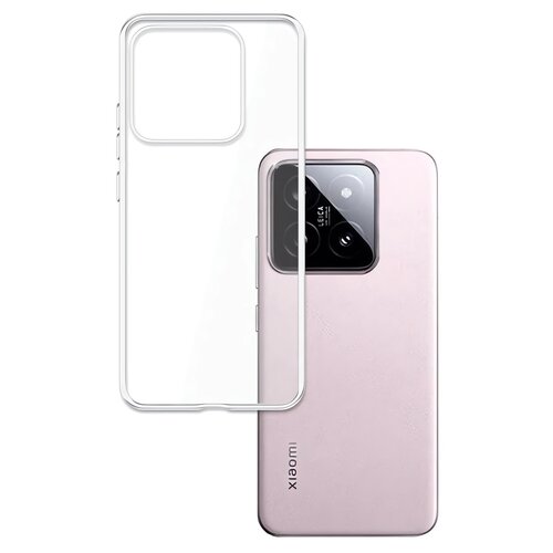 Etui 3MK Clear Case do Xiaomi 14 Przezroczysty