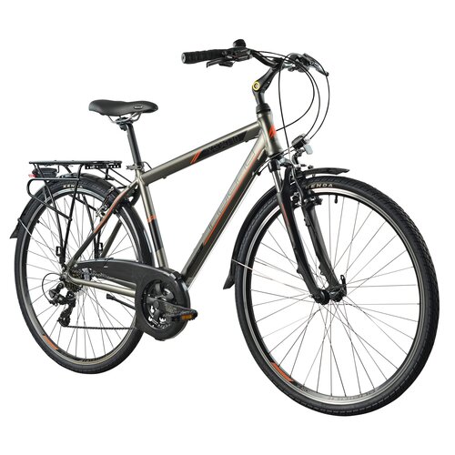 Rower trekkingowy INDIANA X-Road 1.0 M23 28 cali Amar męski Brązowy