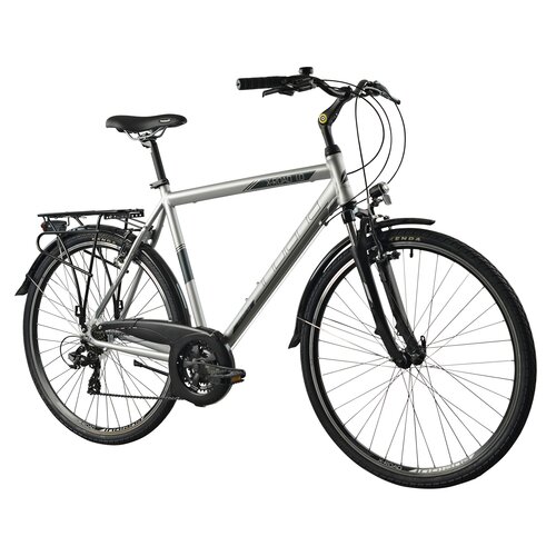 Rower trekkingowy INDIANA X-Road 1.0 M23 28 cali Amar męski Srebrny