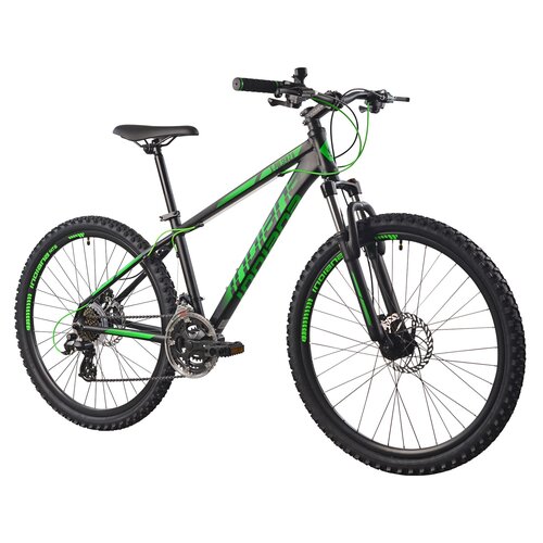 Rower górski MTB INDIANA X-Pulser 2.6 M19 26 cali męski Czarno-zielony 2024