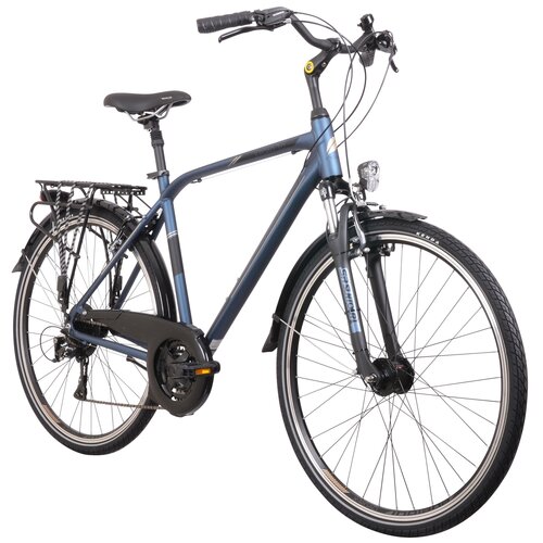 Rower trekkingowy INDIANA X-Road 3.0 M23 28 cali Artek męski Niebieski