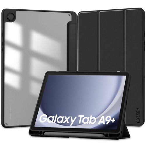 Etui na Galaxy Tab A9+ Plus 11.0 X210/X215/X216 TECH-PROTECT SC Pen Hybrid Czarny