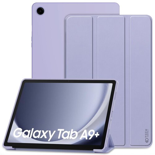 Etui na Galaxy Tab A9+ Plus 11.0 X210/215/X216 TECH-PROTECT SmartCase Fioletowy