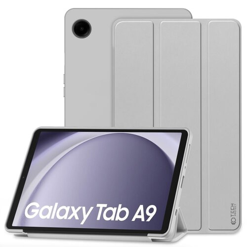 Etui na Galaxy Tab A9 8.7 X110/X115 TECH-PROTECT SmartCase Szary