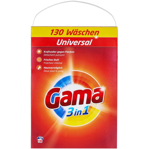 Proszek do prania GAMA 3in1 Universal 7.8 kg