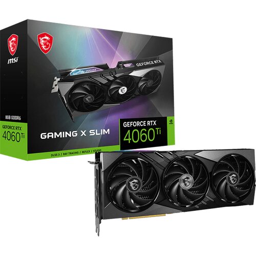 Karta graficzna MSI GeForce RTX 4060 Ti Gaming X Slim 8GB