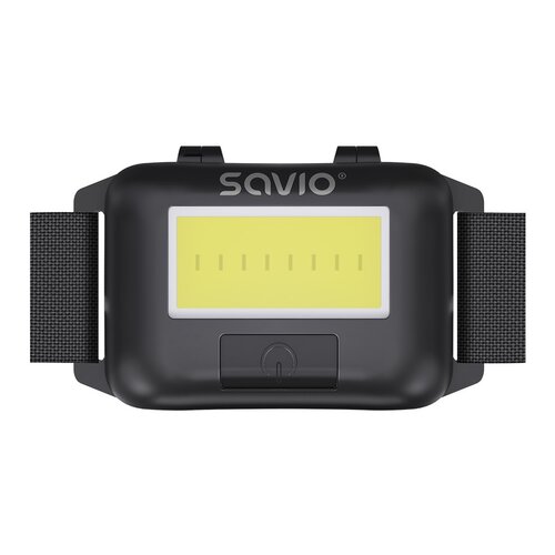 Latarka czołowa LED SAVIO FL-01 Czarny