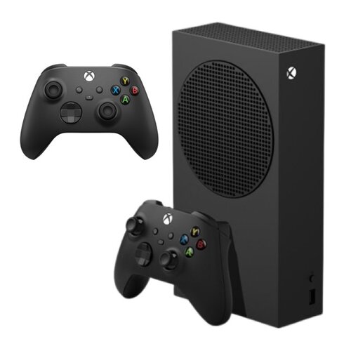 Konsola MICROSOFT XBOX Series S Carbon Black + Kontroler MICROSOFT bezprzewodowy Xbox Carbon Black