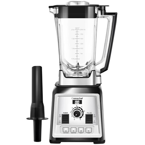 Blender kielichowy AMZCHEF 8088-GA Szary