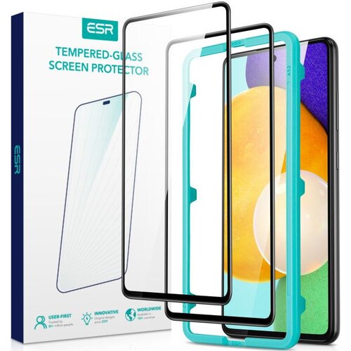 U Szkło hartowane ESR Scereen Shield 3D do Samsung Galaxy A52/A52s Czarny