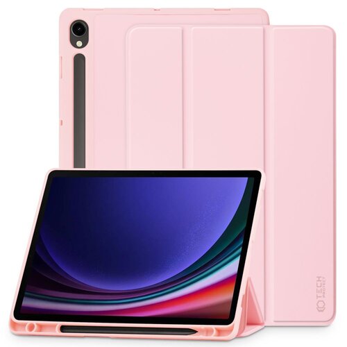 Etui na Galaxy Tab S9 FE 10.9 X510/X516B TECH-PROTECT SC Pen Różowy