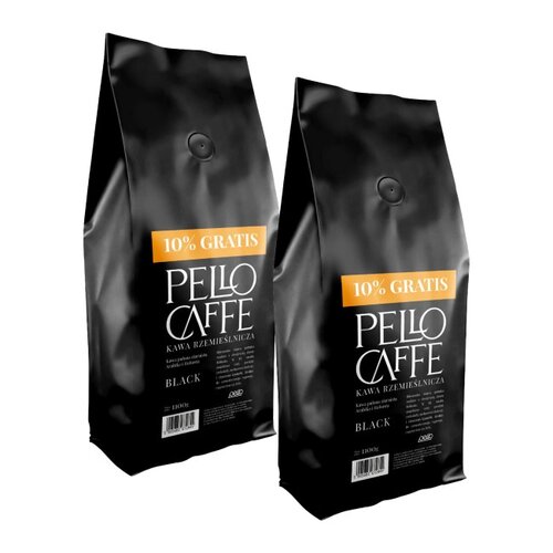 Kawa ziarnista PELLO CAFFE Black 2 x 1.1 kg