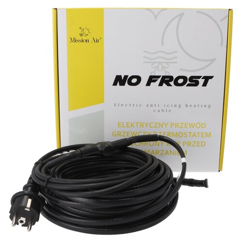 Kabel grzewczy przeciwoblodzeniowy zewnętrzny MISSION AIR No Frost 16 W/m 26 m (800W)