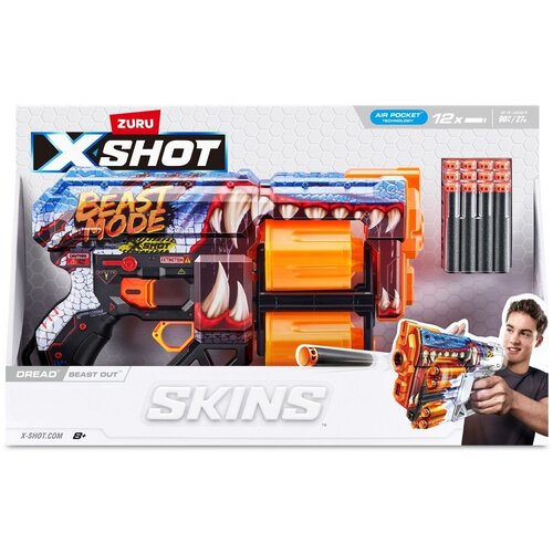 Wyrzutnia ZURU X-Shot Skins Dread Beast 36517P