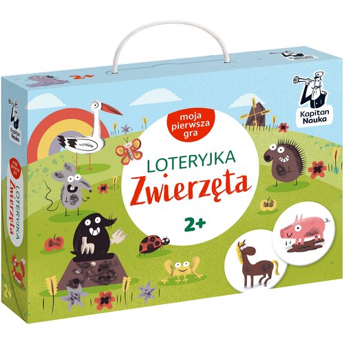 Gra edukacyjna KAPITAN NAUKA Loteryjka Zwierzęta
