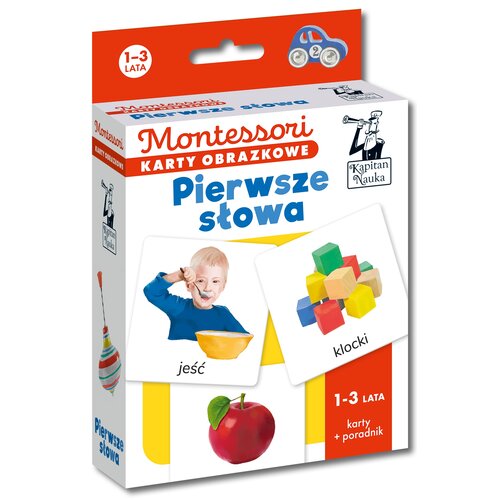 Montessori Karty obrazkowe Pierwsze słowa