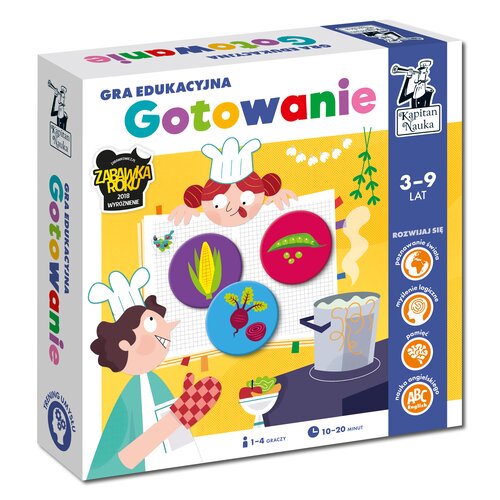 Gra edukacyjna KAPITAN NAUKA Gotowanie