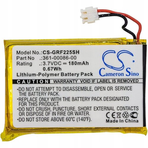 Akumulator CAMERON SINO CS-GRF225SH 180 mAh do zegarków  Garmin