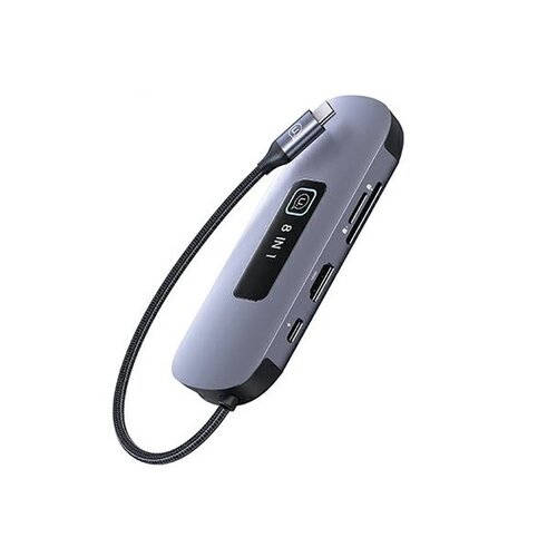 Stacja dokująca USAMS SJ643HUB01 USB Typu C Szary