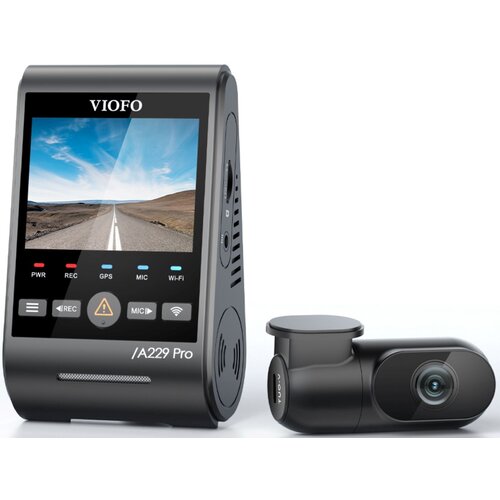 Wideorejestrator VIOFO A229 Pro + kamera tylna