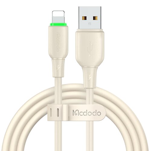 Kabel USB - Lightning MCDODO CA-4740 1.2 m Beżowy