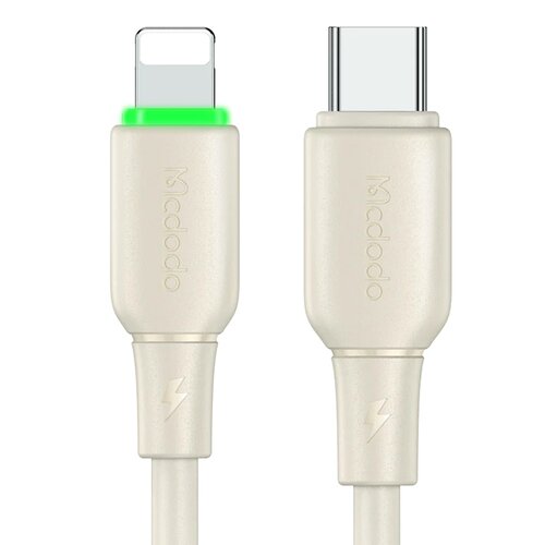 KABEL USB-C - Lightning MCDODO CA-4760 1.2 m Beżowy