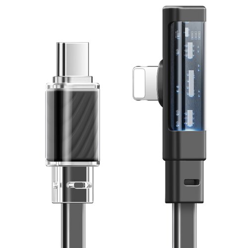 Kaabel USB-C - Lightning MCDODO CA-3440 LED 1.2 m Czarny
