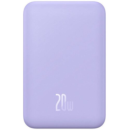 Powerbank BASEUS Magnetic Mini 5000mAh 20W Fioletowy